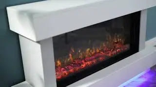 Suncrest Bourne Electric Fireplace suite