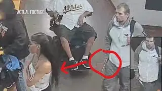 Когда убийца нападает на девушку в поезде