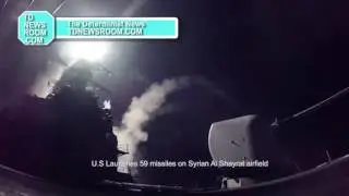 U.S. Launches 59 Missiles on Syrian Al Shayrat Airfiled