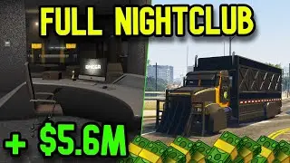 GTA Online Nightclub Full Warehouse Sell 1.9 Million | Pounder Delivery in Thunder | Discord Live