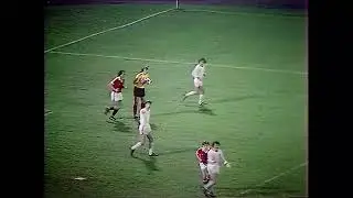 Widzew Łódź - Manchester United 0-0, 01.10.1980, Puchar UEFA, 1 runda, 2 mecz