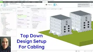 Creo Parametric - Cable Harness Assembly Setup with Top Down Design