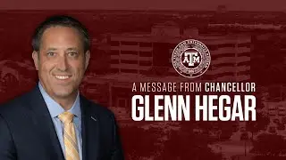 Glenn Hegar Begins Tenure as Chancellor of the Texas A&M University System