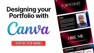 How to Design a Portfolio in Canva That Stands Out | Graphic Designer Portfolio