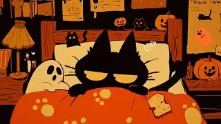 Haunted Bedroom Vibes 👻 Chill Lofi Halloween Music for Study & Sleep