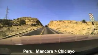 Ecuador - Peru Drive Timelapse: March 2016 Road Trip Driving Route @Brinno