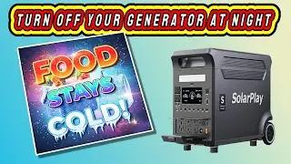 🌞 Портативная электростанция SolarPlay | Спите тихо, работайте! 🛌❄️