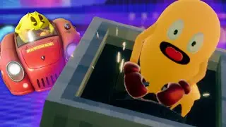 PAC MAN FESTIVAL IN SONIC RACING CROSSWORLDS