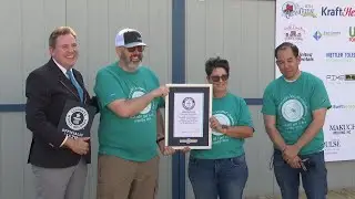 Philadelphia Cream Cheese sets cheesecake record at Lowville festival