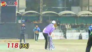 Most Thrilling Match Zebi Butt Hassan Penda Vs Awais Pathan Shoban 118 Runs Required From 36 Balls