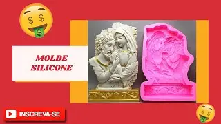 Molde silicone para fazer peça de gesso