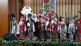 Colinde și urături a copiilor la concertul de Revelion - Voloca a. 2026
