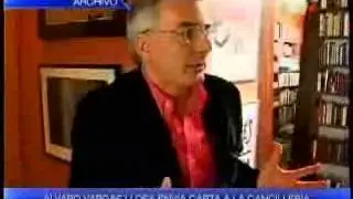 &Aacute;lvaro Vargas Llosa envi&oacute; carta a la Canciller&iacute;a. Canal35