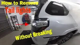 How To Remove A Tail Light 2018 Toyota 4 Runner limited
