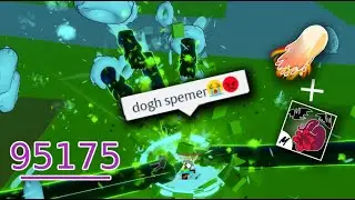 *OP* COMBO ONE SHOT DOUGH + SANGUINE ART COMBO🔥🔥 (Blox Fruits) #roblox #bloxfruit