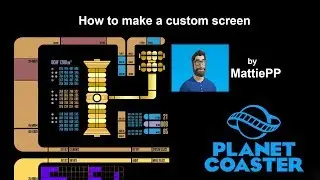 How to make a custom digital board in Planet coaster