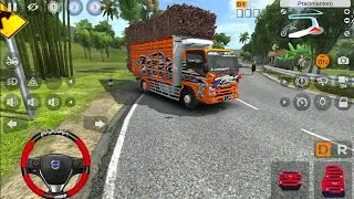 Truk Oleng Canter Muatan Tebu l Mod Bus Simulator Indonesia l Android Gameplay