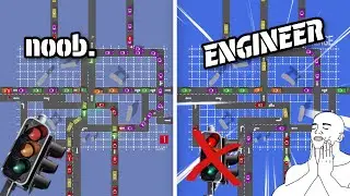 Real Road Engineer VS Grid Road - Traffic Lights Were Invented By Architects - World 7 Playthrough