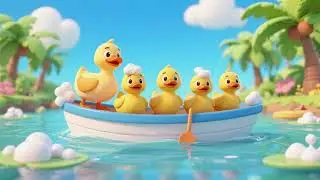 Five Little Ducks & The Soap Boat Ride 🦆🫧⛵ | Nursery Rhymes & Kids Songs