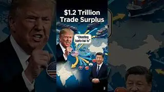 China की $1.2 Trillion Strategy | Tariffs के बाद भी कैसे बना Trade Winner? #geopolitics #trump