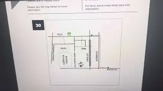 OCTA Route 30 Gridley Rd Detour Map
