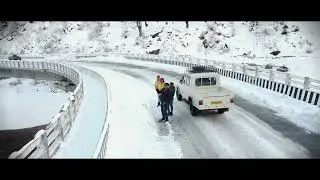Manali Solang Atal Tunnel live snowfall footage and drone shots By Naveen Khatri