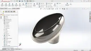 SolidWorks Car Gear Stick