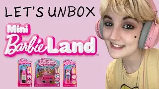unboxing MINI BARBIEland! Agere / littlespace toy review / unboxing