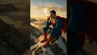 🦸&zwj;♂️ &ldquo;WAIT&mdash;IS THAT SUPERMAN ?!&rdquo; SUPERMAN Smoking a Cigar on Mount Everest ?! 🏔️🦸&zwj;♂️🔥 #Shorts