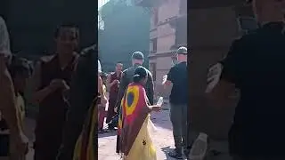 #shooting time at #basantapur #darbar