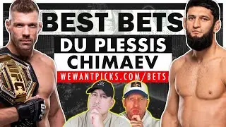 BEST BETS: UFC 319: Du Plessis vs. Chimaev Betting Guide