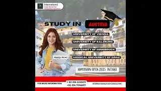 Benefits of Study in Austria for International Students 2025 Intake || Admission Open in Austria ||
