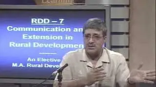 Communication and Extension in Rural Development