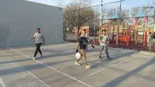 162 Park - Paddles vs Hands - Tim & Hao vs Drago & Danny - Filmed By Handball Social - 3.12.2025