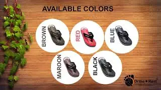 Ortho + Rest Extra Soft Ortho Slippers For Women | S ID : L333 | Orthopedic Doctor Footwear Slippers