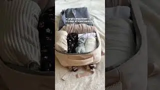 Viral Amazon Travel Backpack #amazonfinds #travelbackpack #traveles #ugc #contentcreator