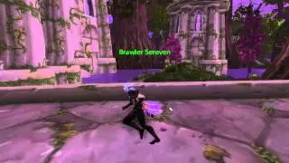 Night Elf Female Running Animations.