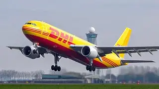 ✈️ 28 HEAVY CLOSE UP Takeoffs & Landings | 10x 747, 3x A350 & A300F |  | Amsterdam Schiphol Spotting