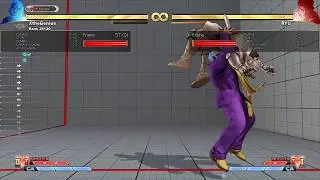 Urien Street Fighter V VSkill 2 Corner Combo Meterless
