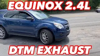 2010 Chevy Equinox 2.4L ВЫХЛОПНАЯ СИСТЕМА с глушителем DTM!