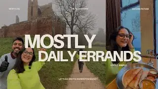 Daily Life Vlog in UK | Badminton Racket Stringing and Dosa Date