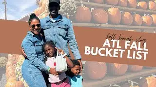 Atlanta Fall Bucket List | Six Flags Vlog | Apple Picking | Pumpkin Patch