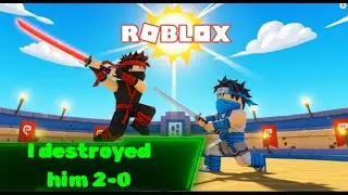 Playing the NEW Roblox Ninja game