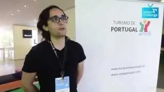 Diego&nbsp;Saez-Gil, co-founder of WeHostels - Tourism Day at Lisbon Challenge