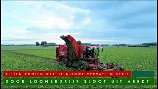 Bietencampagne 2025 | Nieuwe Vervaet Q-serie bietenrooier | Loonbedrijf Sloot uit Aerdt