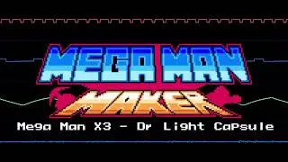 Mega Man X3 - Dr. Light Capsule (Mega Man Maker)