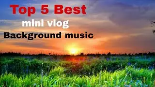 Top 5 Best mini vlog background music 👈🎶 non copyrighted free 😍👀 village background music #minivlog
