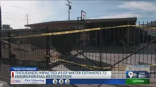 Homeowner says main break created 'river of water'