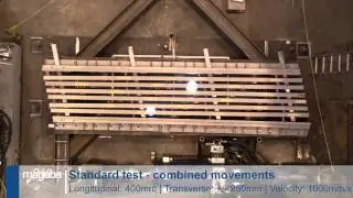 Seismic testing modular expansion joint
