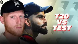 T20 vs Test in T10 👀😨 • Cricket 22
